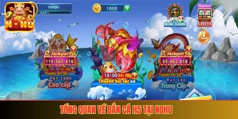 Tổng quan về Bắn Cá H5 tại nohu